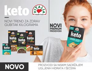 , Nova linija KETO proizvoda iz brenda Vitalia  dostupna potrošačima u Srbiji, Gradski Magazin
