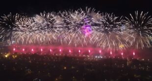 BEOGRAD KAO NAJVEĆE SVETSKE METROPOLE: Veličanstven novogodišnji vatromet u srpskoj prestonici!