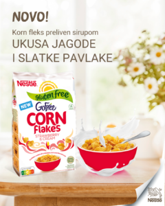 , Nestlé Corn Flakes pahuljice bez glutena, novi ukus za svaki novi dan, Gradski Magazin