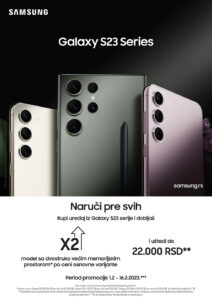 Samsung je predstavio Galaxy S23 seriju pametnih telefona za ultimativno iskustvo sadašnjosti i budućnosti, Gradski Magazin