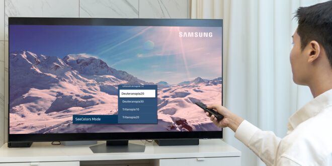 Samsung uvodi SeeColors režim rada u liniju TV uređaja i monitora za 2023. godinu kako bi poboljšao iskustvo osoba koje ne prepoznaju boje, Gradski Magazin